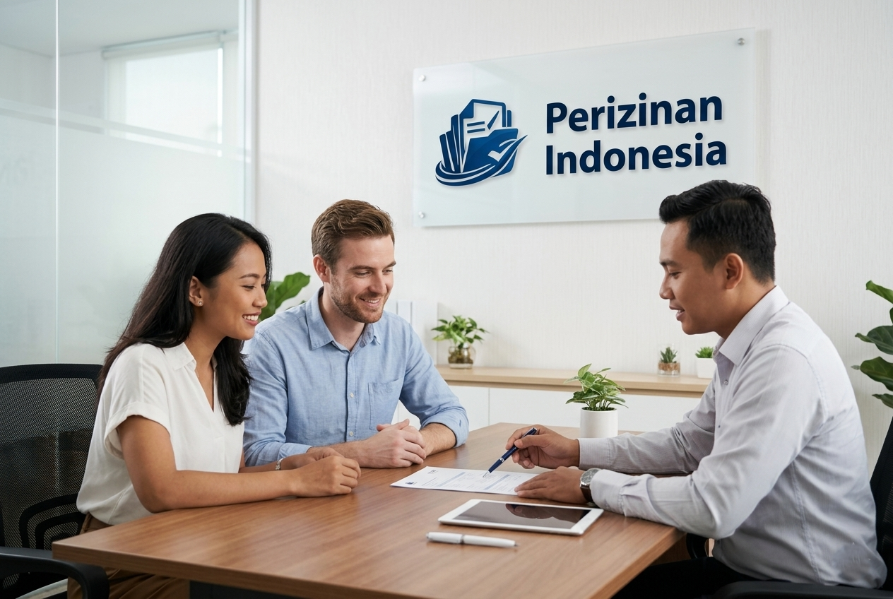 Proses verifikasi dokumen pada jasa pengurusan KITAS murah profesional.