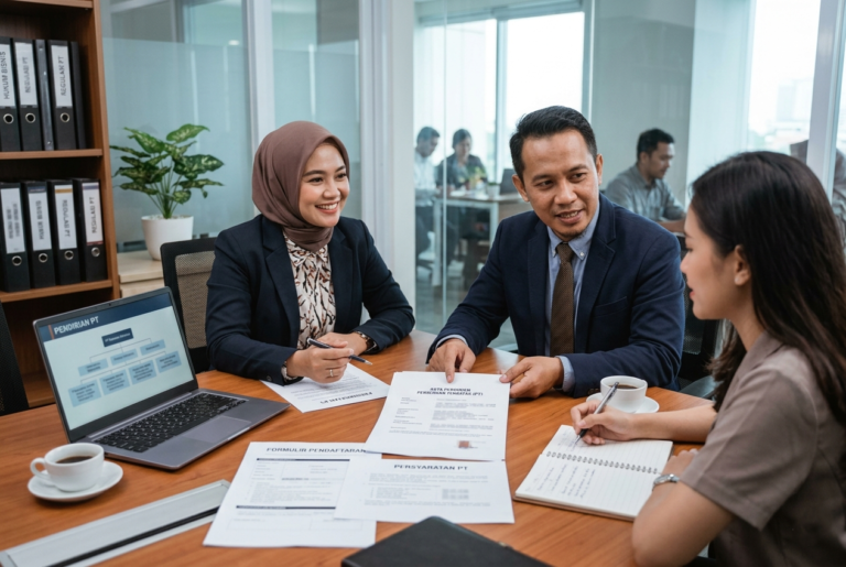 Layanan konsultasi pendirian badan usaha PT profesional